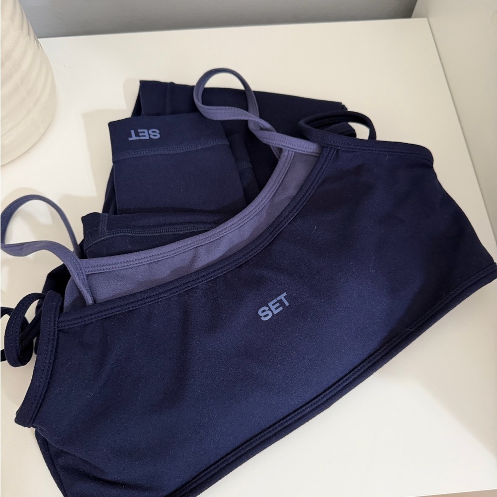 SET active bra and leggings